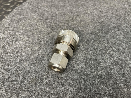 Swagelok SS-QF8-B-810 SS Full Flow Quick-Connect Body 1/2" Tube Fitting, 13.0 Cv