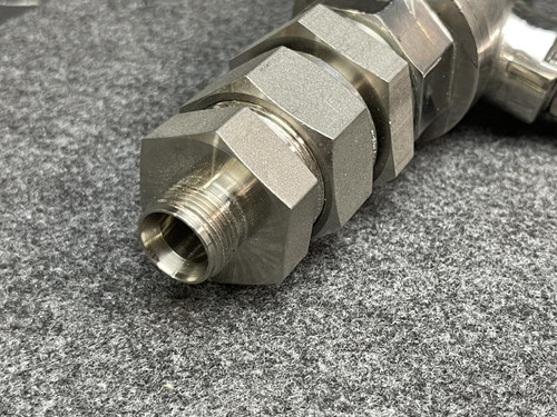 Valpres 701005 1" Ball Valve DN25 PN105 CF8N Polished Stainless Steel