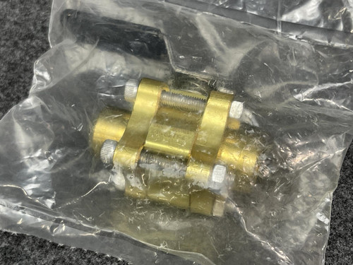 Swagelok B-62TF4 Brass 60 Series Ball Valve, Reinforced PTFE Seats, 1/4 in. FNPT