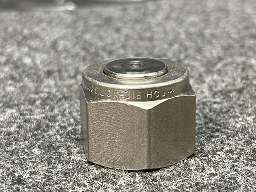 Lot of 6, Swagelok SS-810-P 316 Stainless Steel Plug for 1/2 in Tube Fitting