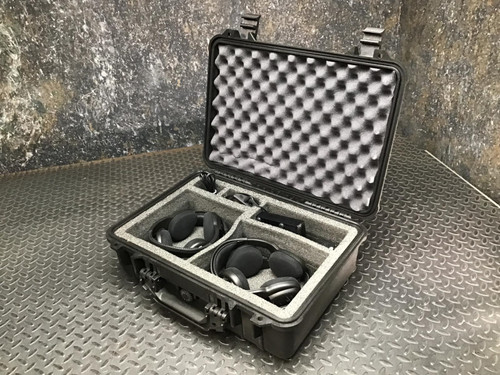 Rescue Phone CRT Wireless Headphones w/ Pelican Hard Case
