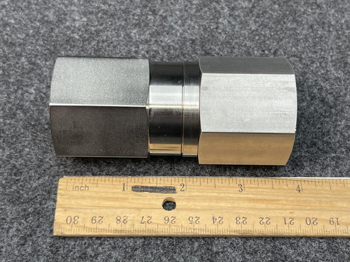 Swagelok / Nupro Check Valve, Spring, 100PSI, 316 Stainless Steel, 1.25" FNPT