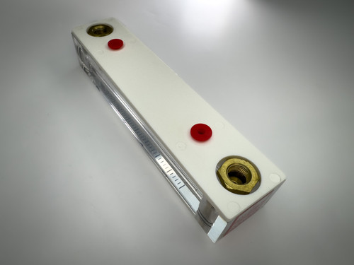 Cole-Parmer MasterFlex Acrylic Flow Meter 1-10 LPM - Fast delivery from Obtainium Science & Industry Surplus - obtainsurplus.com