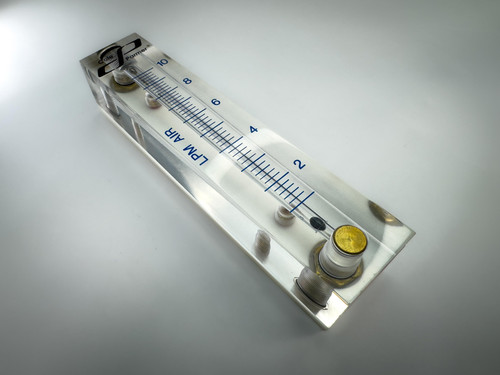 Cole-Parmer MasterFlex Acrylic Flow Meter 1-10 LPM -Unused Cole Parmer 32460-04