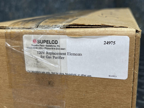 Supelco Replacement Element for RS252521 & RS252522 Gas Purifiers -Unused