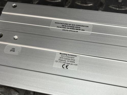 GCX WC-0002-03 Seismic 13"/33cm Wall Channel w/ Hardware