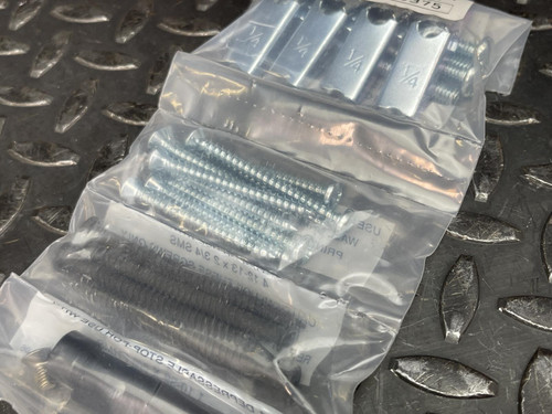 GCX WC-0002-03 Seismic 13"/33cm Wall Channel w/ Hardware