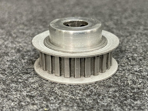 Lot of 2 Browning 24XLB037 Gear Belt Pulleys w/ Belts