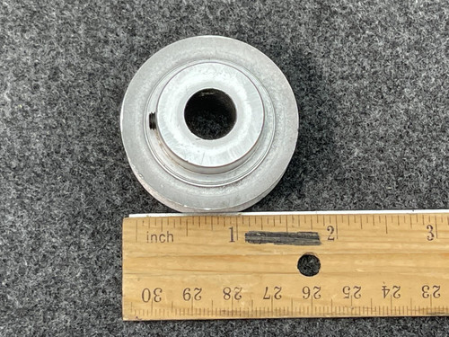 Lot of 2 Browning 24XLB037 Gear Belt Pulleys w/ Belts