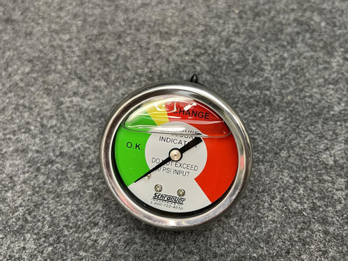 Schroeder 7627463 2" Diameter Glycerin Filled Gauge -Unused