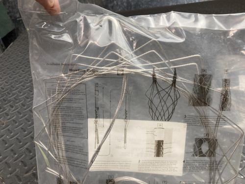 Lot of 2, RFS HOIST1-158L Hoisting Grip for 1-5/8" CELLFLEX Coaxial Cable