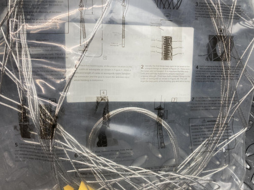 Lot of 2, RFS HOIST1-158L Hoisting Grip for 1-5/8" CELLFLEX Coaxial Cable