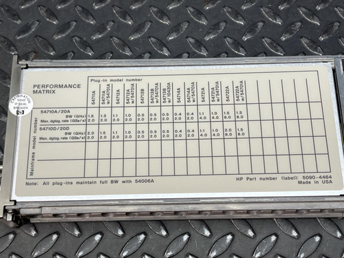 Hewlett Packard HP 54713B Amplifier Module