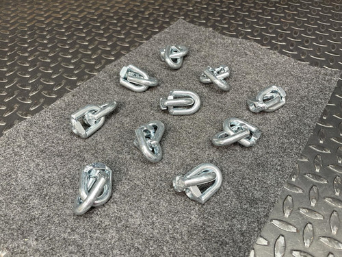 Lot of 10 Unistrut M2037-EG 3/8" Female to Female Swivel Hangar -Unused Unistrut