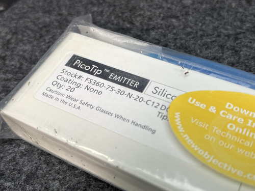 New Objective PicoTip Emitter FS360-75-30-N-20-C12