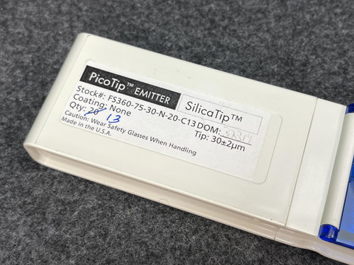 15 - New Objective PicoTip Emitter FS360-75-30-N-20-C13