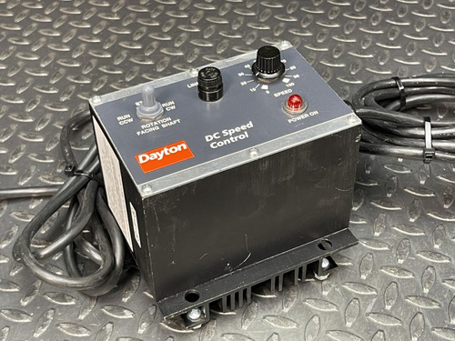 Dayton 4Z248D Permanent Magnet DC Motor with DC Speed Controller
