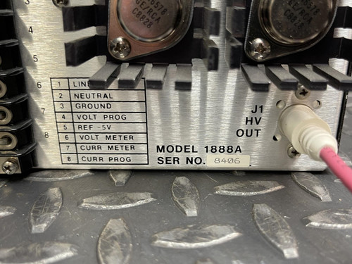 Bertan High Voltage Power Supply Model- 1888A