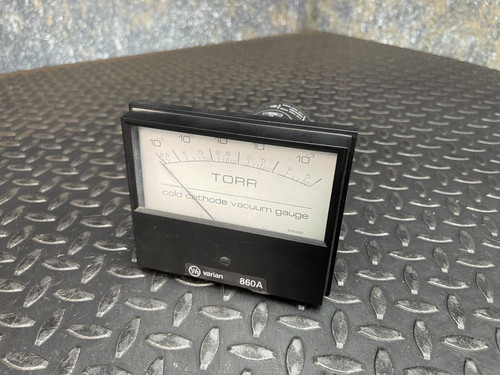 Varian 524-2 Cold Cathode Vacuum Gauge w/ Varian 860A Gauge & Cables