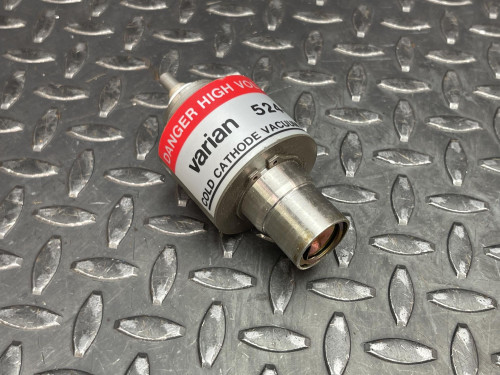 Varian 524-2 Cold Cathode Vacuum Gauge w/ Varian 860A Gauge & Cables