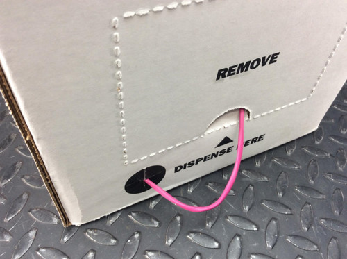 Connect-Air W241P-2000FBRSP Raspberry 24/1P 7STR 1000FT Wire Spool IBEX