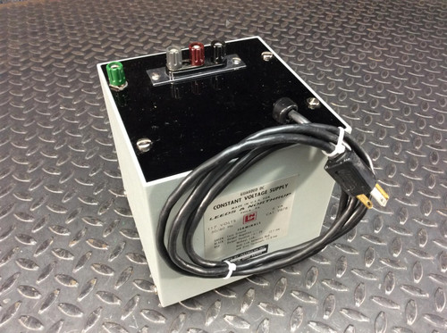 Leeds & Northrup 9878 Constant Voltage Supply 115VAC 6VA +2V Output Leeds & Northrup 9878