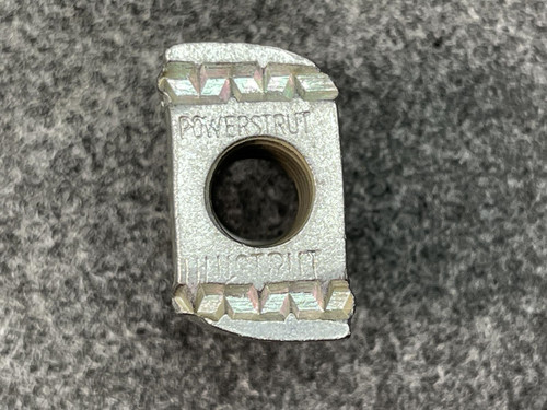 Lot of 45 Power-Strut Channel Nuts w/ Spring, PS RS 1/2 EG 1/2 Spring - Unused