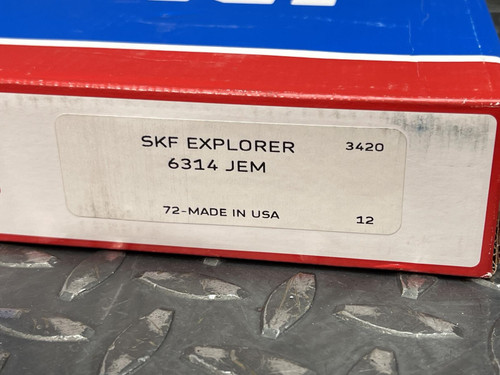 SKF 6314 JEM Deep Groove Ball Bearing - Unused