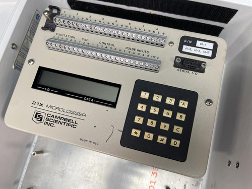Campbell 21X Micrologger in Outdoor Enclosure 12" x 10" x 5"