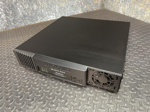 Bogen Black Max, X300 70 Volt Dual-Channel Power Amplifier Bogen X300