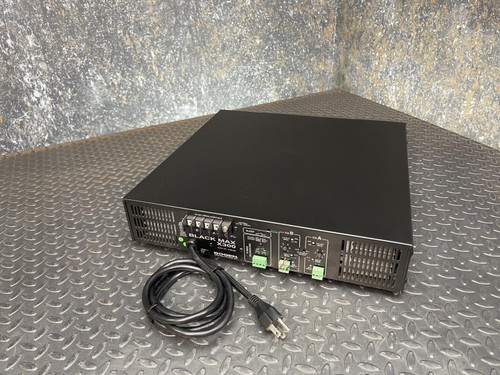 Bogen Black Max, X300 70 Volt Dual-Channel Power Amplifier
