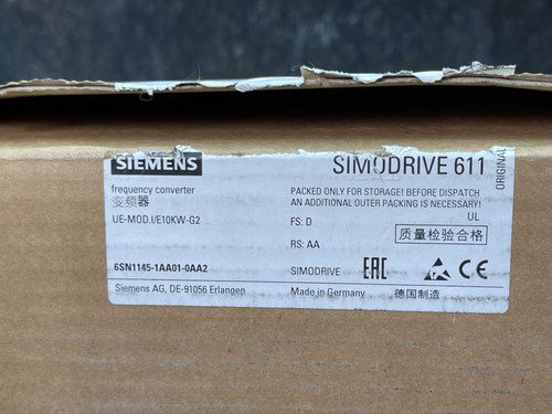 Siemens 1P6SN114-1AA01-0AA2 Simodrive 611 Infeed Module 10/25 KW