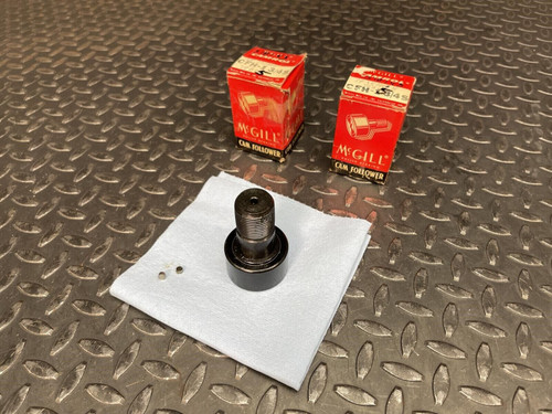 Lot of 2, McGill CFH-1 3/4-S Flat Cam Follower, Bearing, 1.75" Roller McGill CF- 1 3/4-S