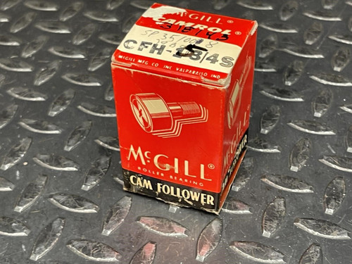 Lot of 2, McGill CFH-1 3/4-S Flat Cam Follower, Bearing, 1.75" Roller