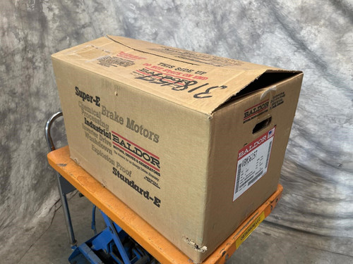 Baldor VBM3615T 5 HP Brake Motor -Unused Baldor VBM3615T