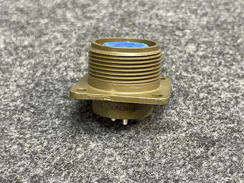 Amphenol 97-3102A-16S-6S Circular MIL Spec Connector 3 Pos. Box Mount