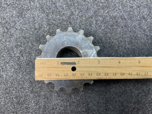 Browning CHC5016X1 1/4 Chain Coupling Sprocket 16-Tooth, 1.25" Bore, Slotted
