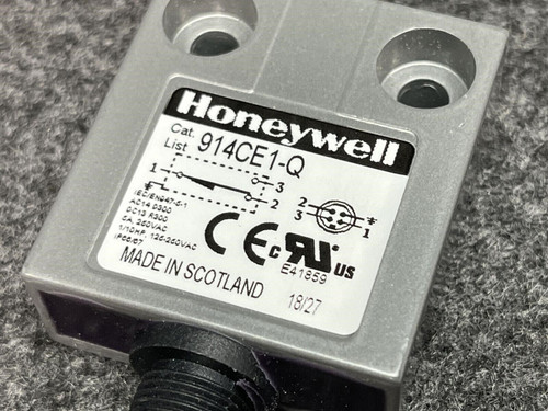 Honeywell 914CE1-Q Microswitch Compact Limit Switch, Enclosed, SPDT, Top Plunger