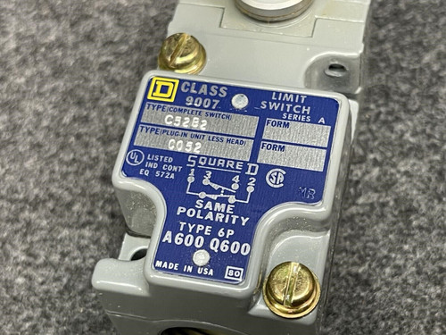 Square D C52B2 Limit Switch - Unused
