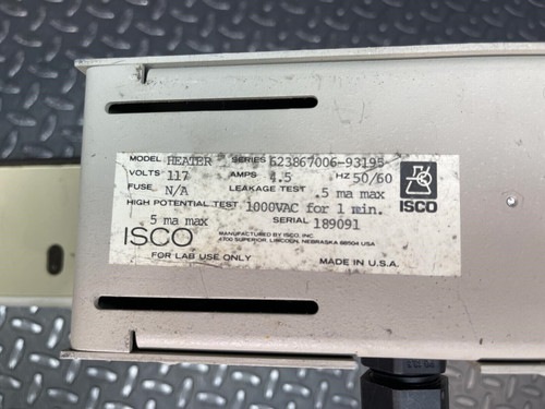 Isco Restrictor Heater - Tested