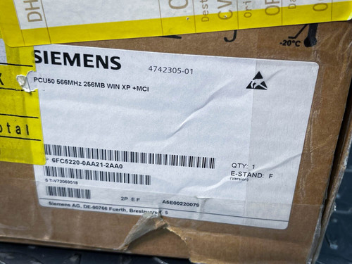 Siemens SINUMERIK PCU 50, PROFIBUS DP  - Fast delivery from Obtainium Science & Industry Surplus - obtainsurplus.com