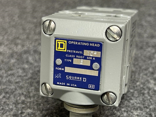 Square D C52B2 Limit Switch w/ Square D CA-1 Lever Arm -Unused