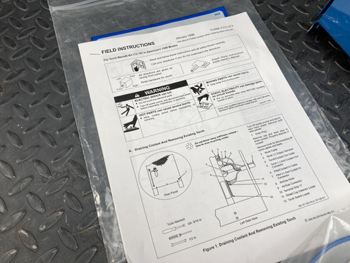 Miller Torch Retrofit Kit 172157 Spectrum 1500 Model Plasma Cutters