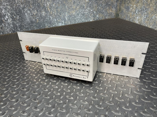 Telewave PM10C2S Wattmeter for 2 Antennas, 10 Transmitters, 1 Missing Switch