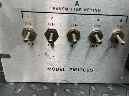 Telewave PM10C2S Wattmeter for 2 Antennas, 10 Transmitters
