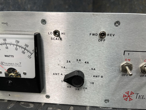 Telewave PM10C2S Wattmeter for 2 Antennas, 10 Transmitters