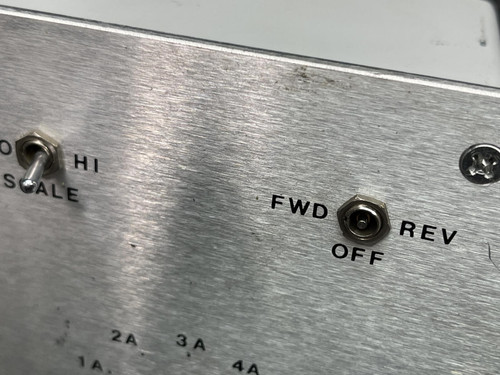 Telewave PM10C2S Wattmeter for 2 Antennas, 10 Transmitters