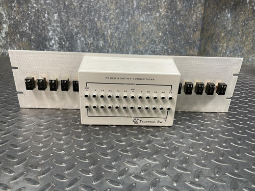 Telewave PM10C2S Wattmeter for 2 Antennas, 10 Transmitters