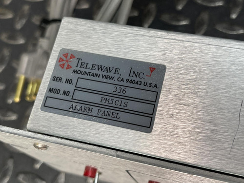 Telewave PM5C1S Automatic Alarm Panel