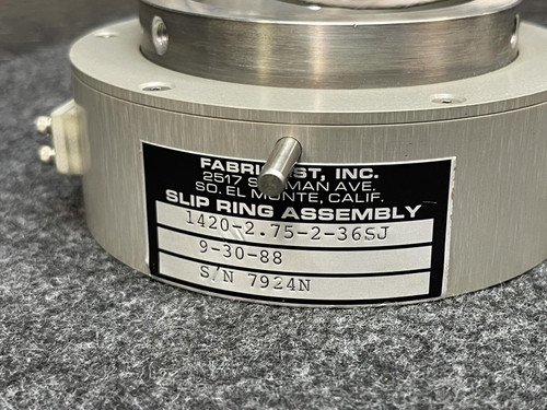 Fabricast Self-Contained 2-Wire Slip Ring Assembly, Unused, Made in USA